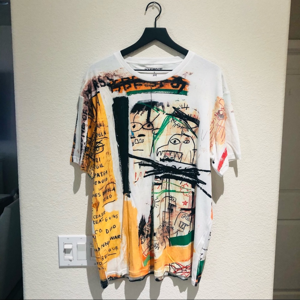 Rome Pays Off x Jean-Michel Basquiat T-Shirt XL
